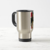 Welsh Corgi Cardigan Reisbeker (Voorkant links)