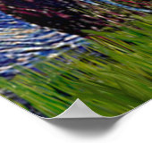 Welsh Corgi Cardigan - Sterrennacht Poster (Hoek)