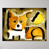 welsh Corgi dk_2005aug8f Poster (Voorkant)