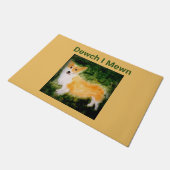 Welsh Corgi Dog Persoonlijk Deurmat (Schuin)