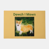 Welsh Corgi Dog Persoonlijk Deurmat (Voorkant)