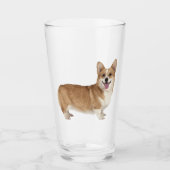 Welsh Corgi Dog Pet Animal Glass Glas (Voorkant)