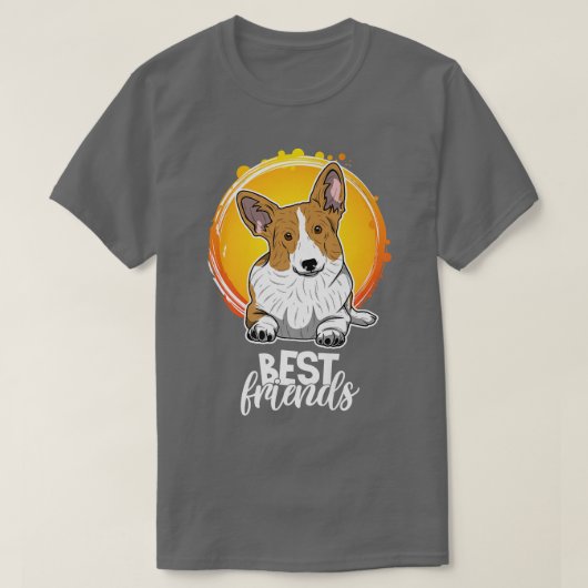 Welsh Corgi Dog Premium T-Shirt Copy Copy Copy Co (Design voorkant)