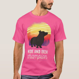 Welsh Corgi Dog Retro 1548 T-shirt