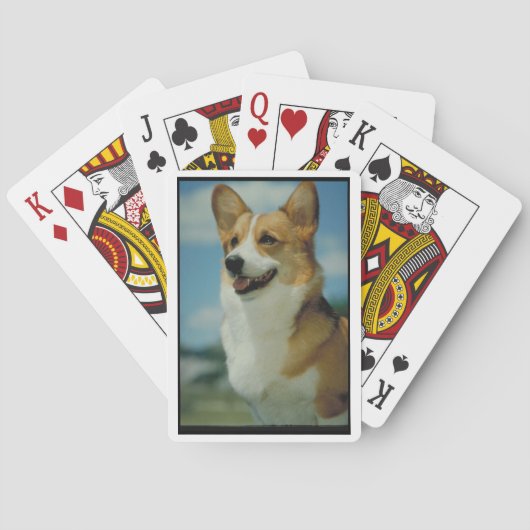 Welsh Corgi Dog-speelkaarten Pokerkaarten (Achterkant)