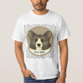 Welsh Corgi dog T-shirt (Voorkant)