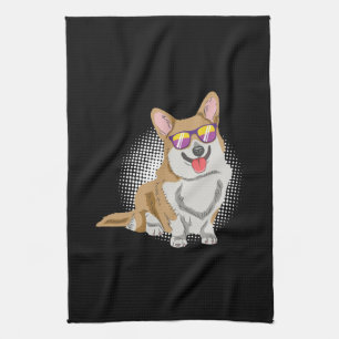 Welsh Corgi Dog Theedoek