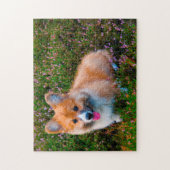 Welsh Corgi Dogs Jigsaws. Legpuzzel (Verticaal)