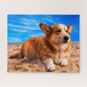 Welsh Corgi Dogs Jigsaws. Legpuzzel (Horizontaal)