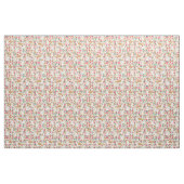 welsh corgi fabric print bloemontwerp stof (Fat Quarter)