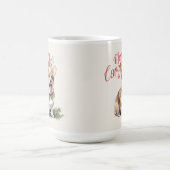 Welsh Corgi Funny Christmas Dog Coffee Mok (Center)