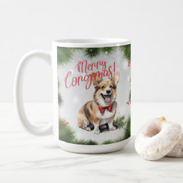 Welsh Corgi Funny Christmas Dog Coffee Mok