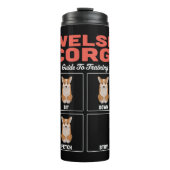 Welsh Corgi gids voor training Thermosbeker (Voorkant)