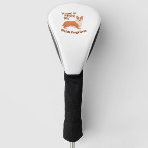 Welsh Corgi Home Golfheadcover