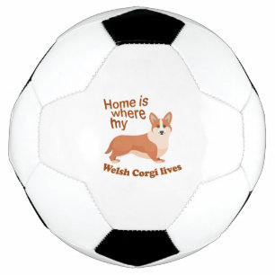Welsh Corgi Home Voetbal