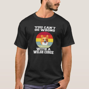 Welsh Corgi-hondeneigenaar U kunt niet fout gaan m T-shirt