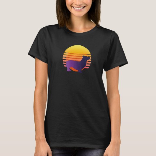 Welsh Corgi Hondenras 13 T-shirt (Voorkant)