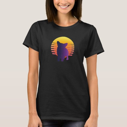Welsh Corgi Hondenras 16 T-shirt (Voorkant)