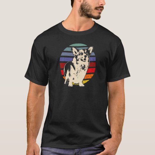 Welsh Corgi hondenras 69 T-shirt (Voorkant)