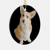 Welsh Corgi Hondenras Foto Ornament (Rechts)