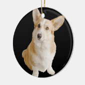 Welsh Corgi Hondenras Foto Ornament (Links)