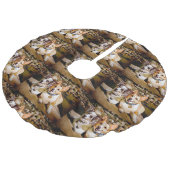 Welsh Corgi kerstboomrok Imitatie Linnen Kerstboom Rok (Gekanteld)