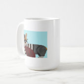Welsh Corgi Lekkergoed Dief Inbreker Mok (Voorkant links)