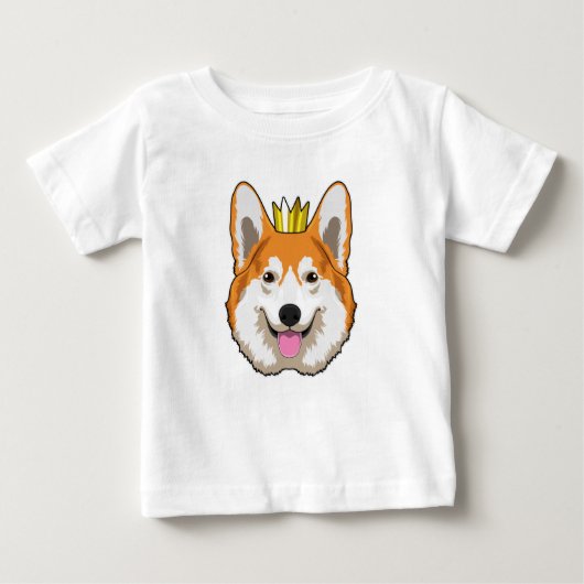 Welsh Corgi met Crown (Voorkant)
