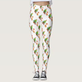 Welsh Corgi met kerstboom Leggings