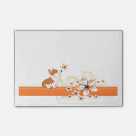 Welsh Corgi met ventilator Post-it® Notes