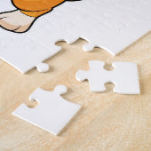 Welsh Corgi op Hip Hop Dance Dab Legpuzzel (Zijkant)