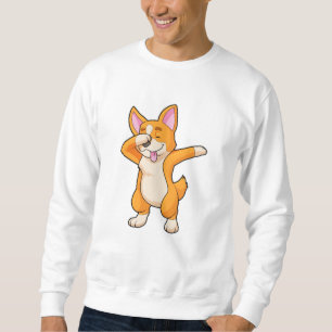 Welsh Corgi op Hip Hop Dance Dab Trui