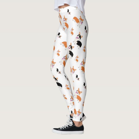 Welsh Corgi Pattern Leggings (Links)