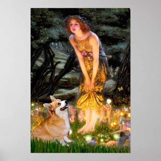 Welsh Corgi Pembroke - Mideve Poster (Voorkant)