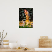 Welsh Corgi Pembroke - Mideve Poster (Keuken)