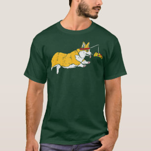 Welsh Corgi Pizza Funny Food Lover Dog Own T-shirt