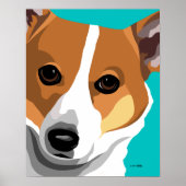 Welsh Corgi Print (Voorkant)