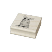 Welsh Corgi puppy Rubberstempel (Stempel)