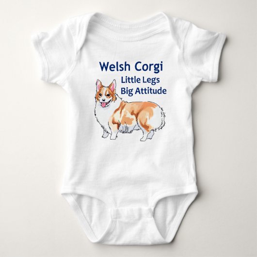 Welsh Corgi Romper (Voorkant)