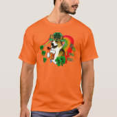 Welsh Corgi Saint Patrick's Day T-shirt (Voorkant)