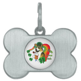 Welsh Corgi St Patricks Day Huisdieren Naamplaatje