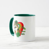 Welsh Corgi St Patricks Day Mok (Voorkant links)