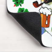 Welsh Corgi St Patricks Day Muismat (Hoek)