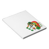 Welsh Corgi St Patricks Day Notitieblok (Schuin)