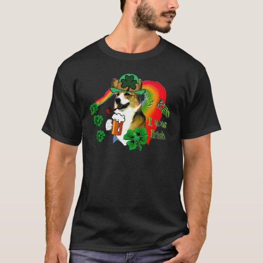 Welsh Corgi St Patricks Day T-shirt (Voorkant)