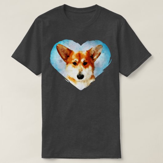 Welsh Corgi T-shirt (Design voorkant)