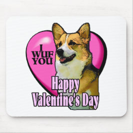 Welsh Corgi Valentijnsdag Gifts Muismat