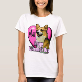 Welsh Corgi Valentijnsdag Gifts T-shirt