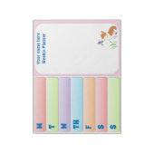 Welsh Corgi Weekly Planner Notitieblok (Linkerzijde)