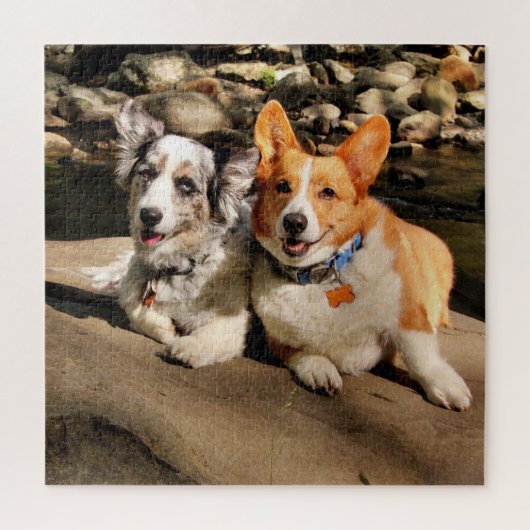 Welsh Corgis Puzzle Legpuzzel (Verticaal)